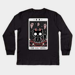 The lil devil Kids Long Sleeve T-Shirt